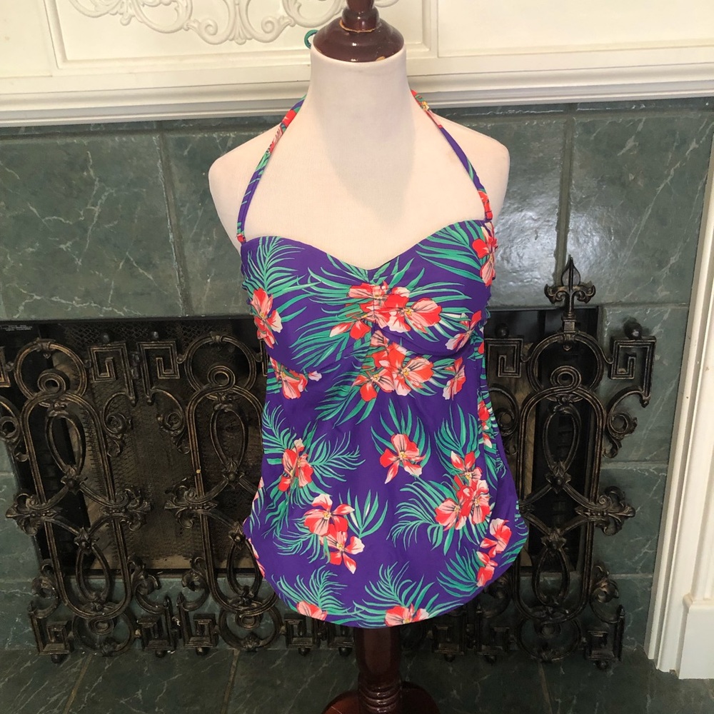 Old Navy Maternity Swim Tankini Top Medium